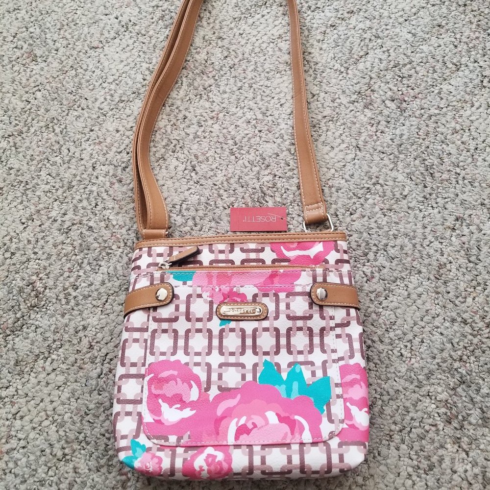 NWT Kohl's Rosetti Flower Purse
